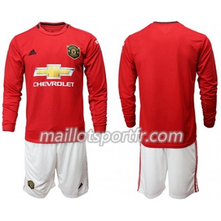 Maillot de Foot Manchester United Enfant Domicile 2019/20 ML Maillot de Foot Manchester United Enfant Domicile 2019/20 ML